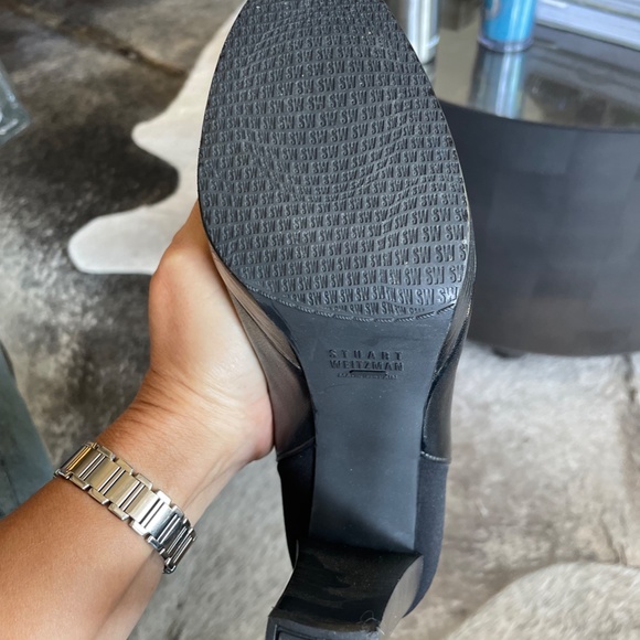 Stuart Weitzman 50/50 platform leather boots - Picture 7 of 7